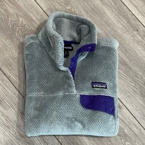 Patagonia Women's Re-Tool Snap-T Fleece Pullover Jacket Sz XS